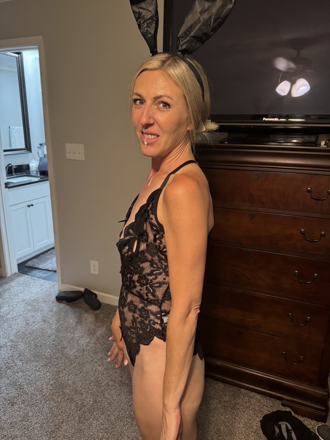 Milf Kitty- Naughty Cumslut Easter Bunny Edition