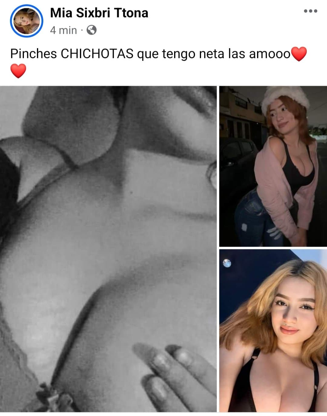 Mialeimi bri tetona facebook ???? esa si es tetona?