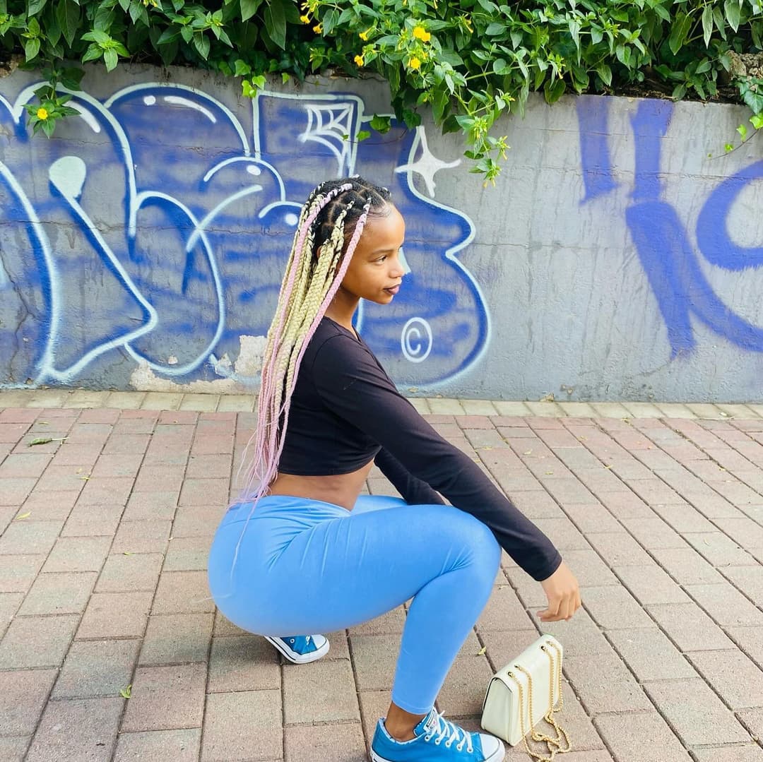 Thick South African teen