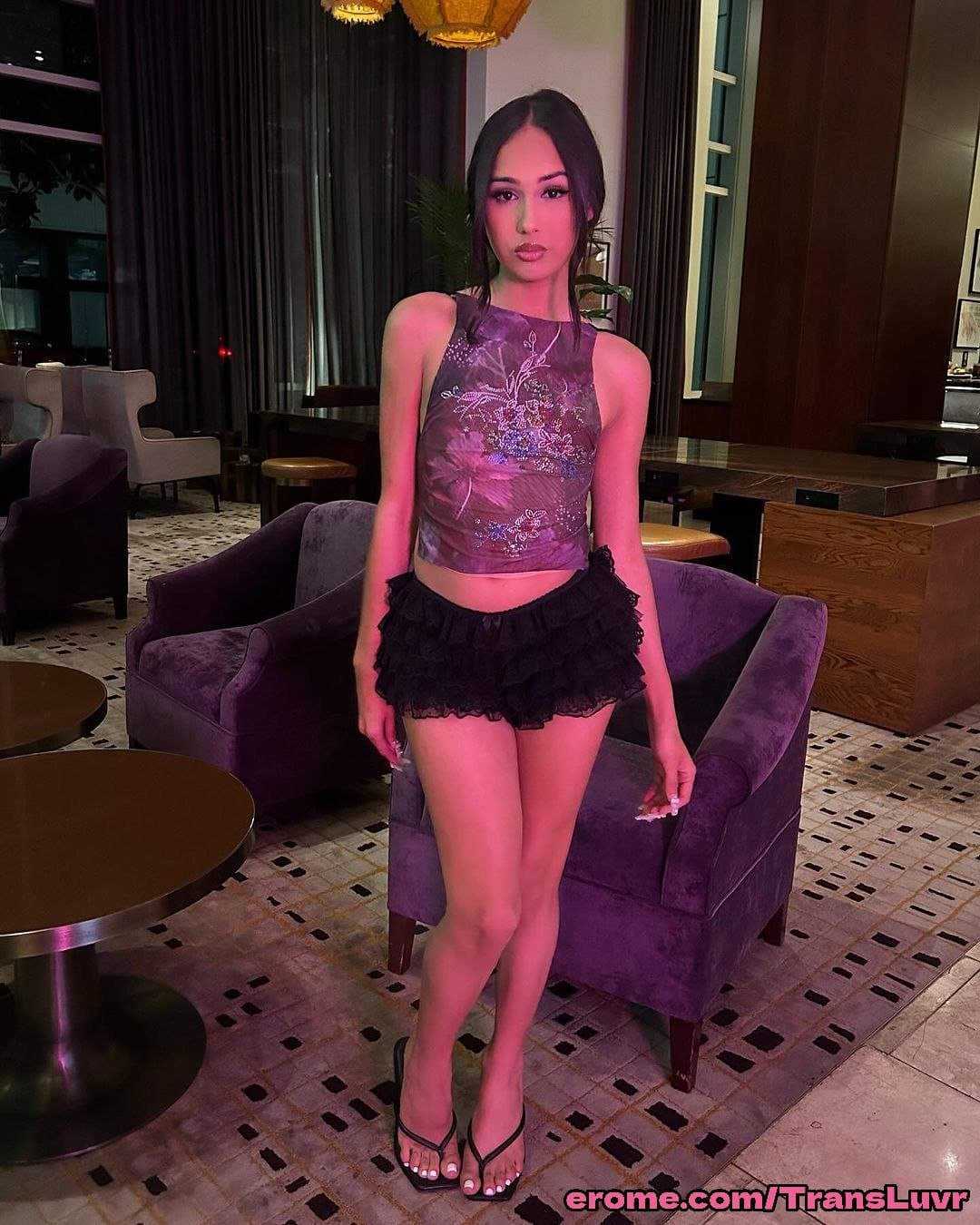 Cute Big Ass Latina Trans BBC Blowjob [Femboy, Shemale, Sissy, Trap]