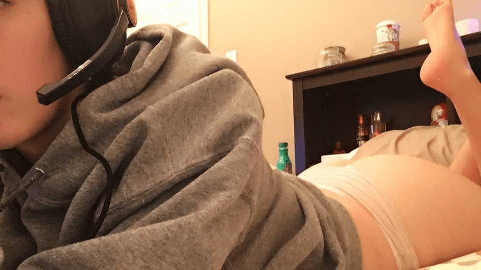 This girl loves gaming