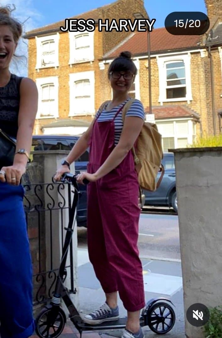 Creative Director Jess H. nude in public