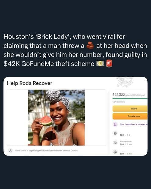 Brick Lady Was Supposed to Let Me Fuck When I Came to HTX But Now She in Jail With Social Media Ban