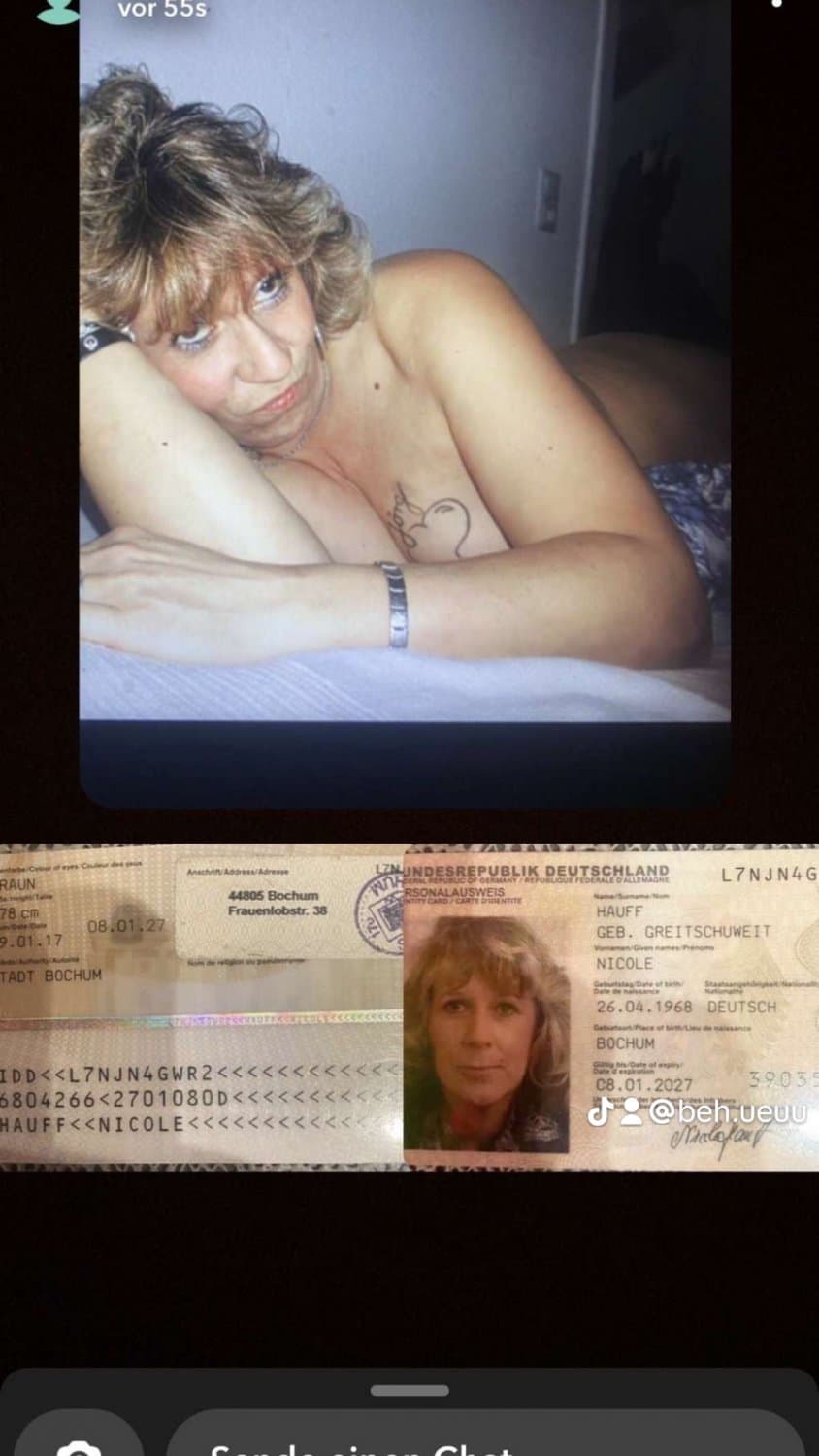 Na los nicole hauff bettelt schon danach von euch endlich gefickt zu werden sie will sperma Haben