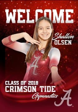 Shallon Olsen Alabama gymnast sucks dick in her u of Alabama Leotard, roll tide gymnast blowjob