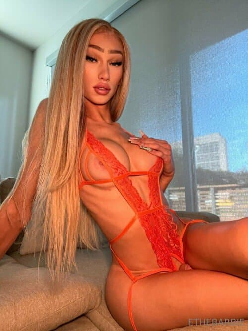 Sexy Blonde Trans Slut