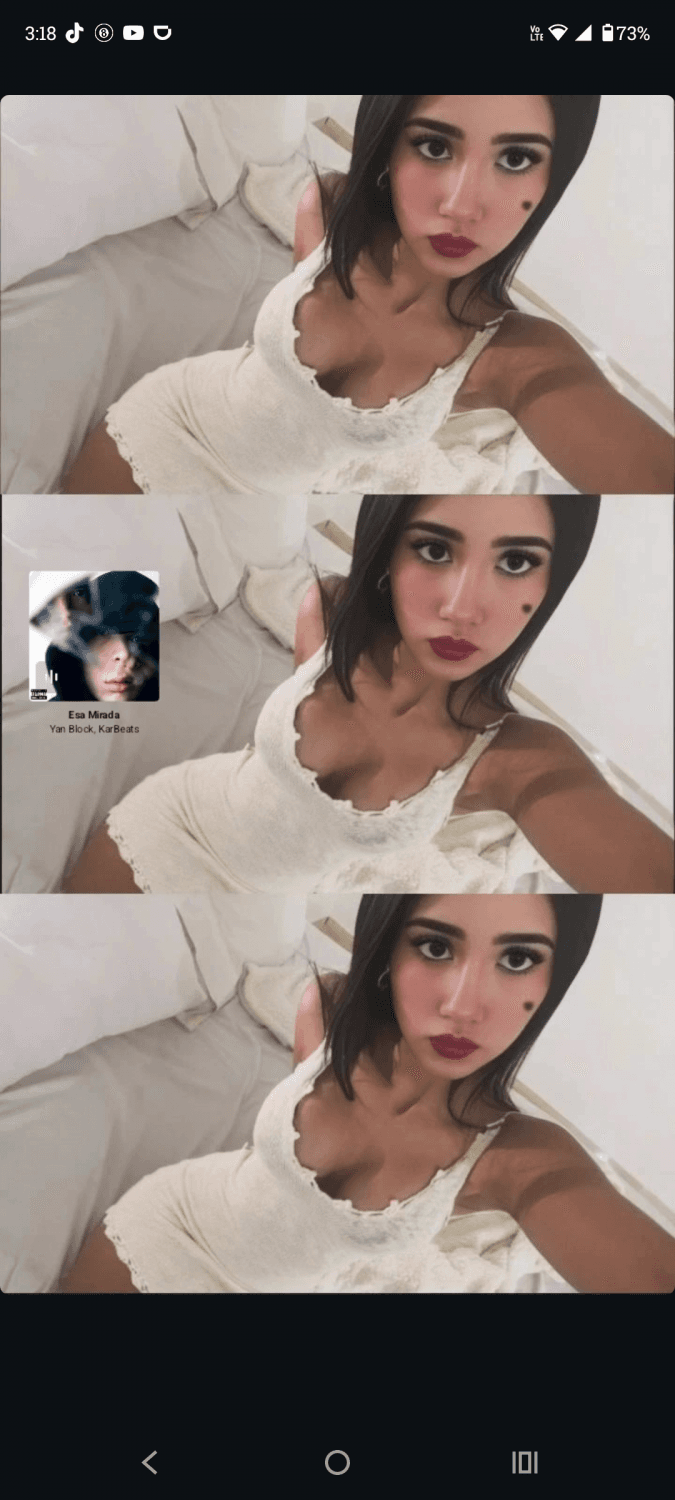 Flaquita hermosa con cuerpazo paso perfil