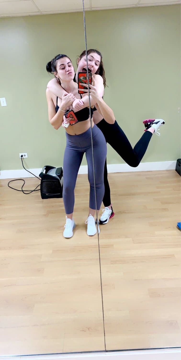 Students Getting Freaky before Practice