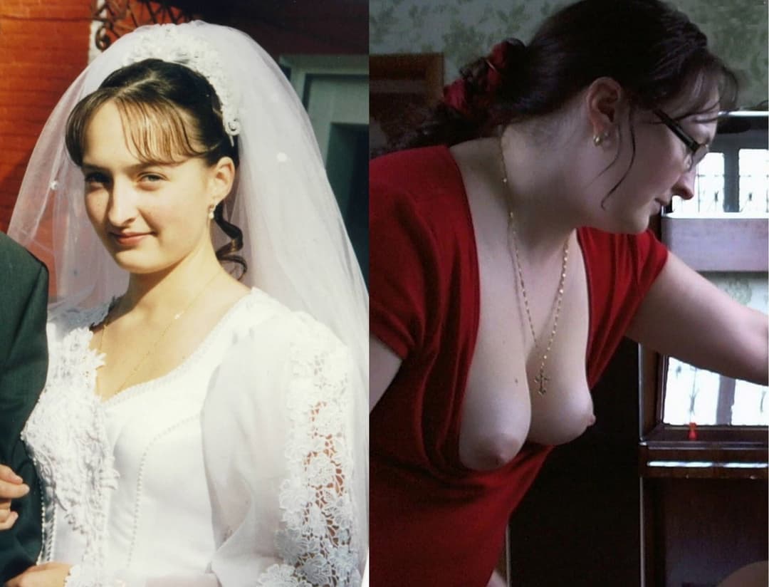 Bride before after