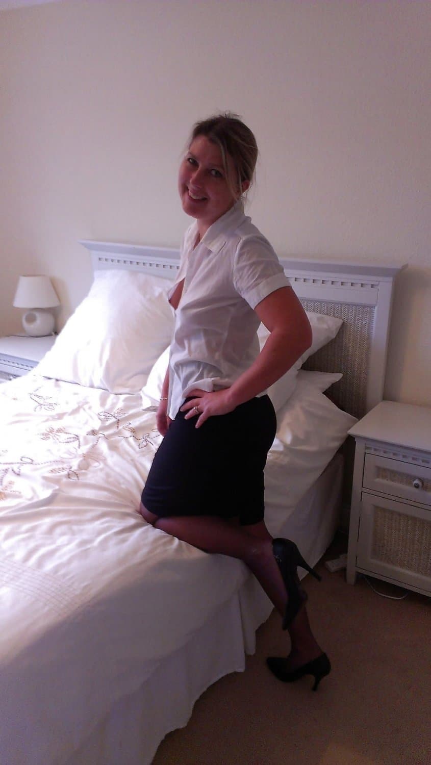 Amateur blonde swinger wife