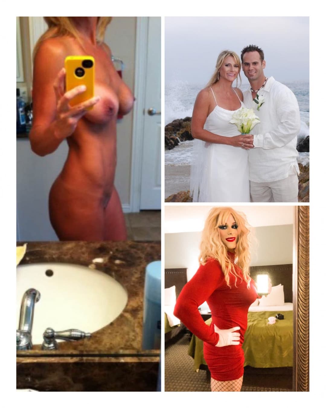 BIG TIT WIFE CATCHES sissy hubby dressing & sucking BBC and leaves him