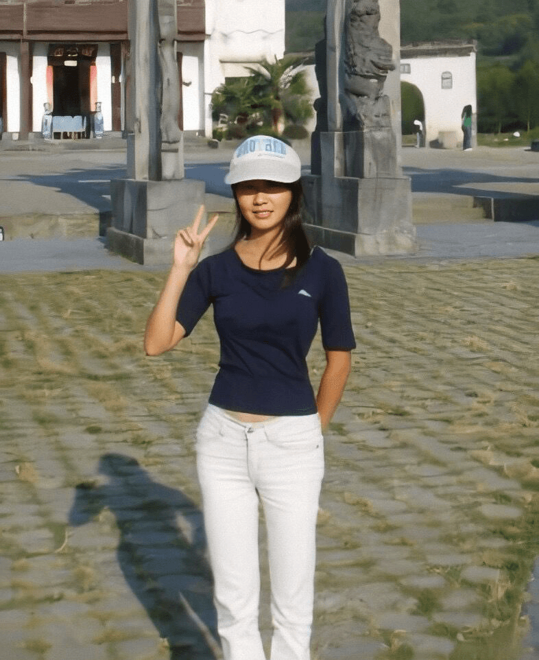 Innocent Japanese college girl in her dorm