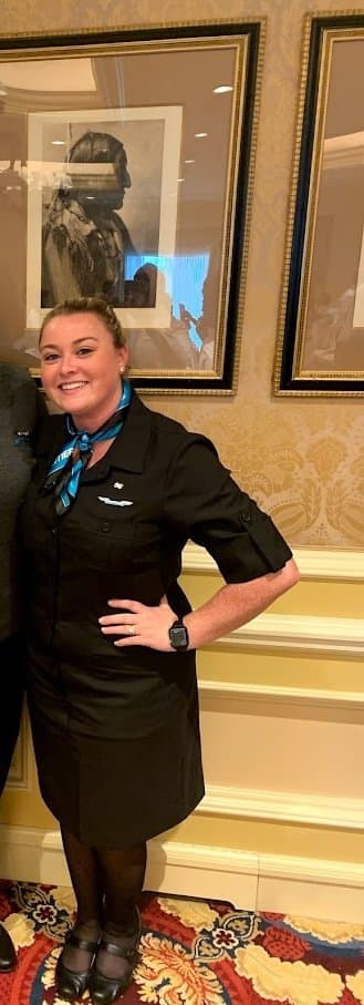 #38 Kelsey: Another Bimbo Frontier Flight Attendant