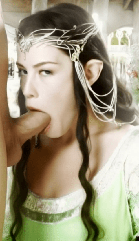 Click to view full size Arwen loves human cock