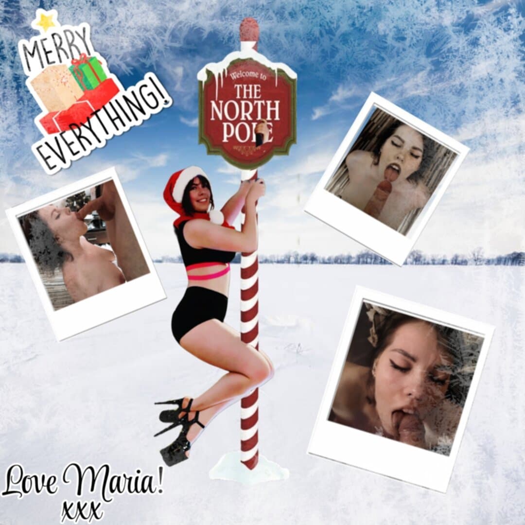 Ho ho ho, Merry Christmas from Chatpic - guest starring Sandra!
