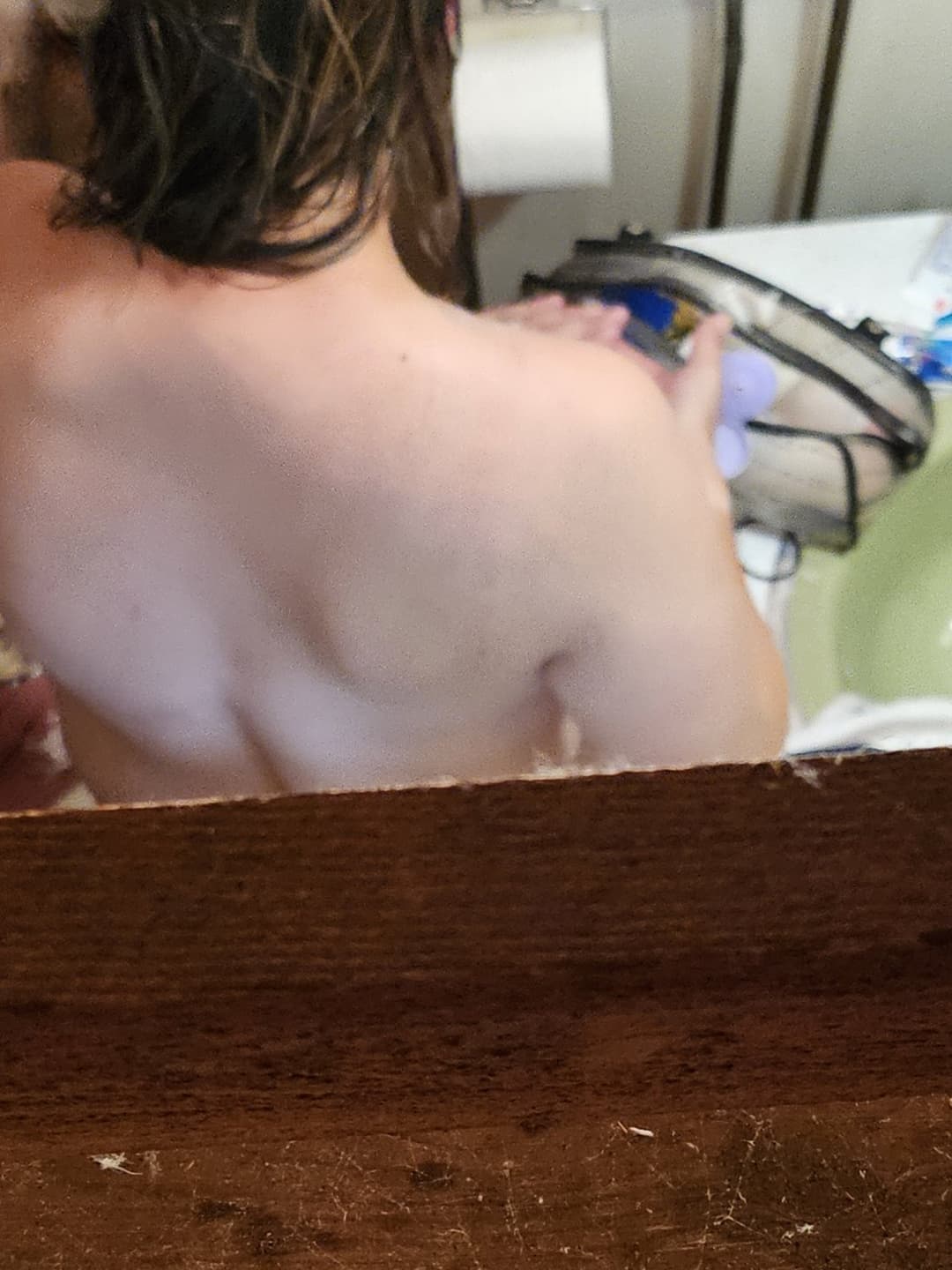 Milf Cousin Spied After Shower 01