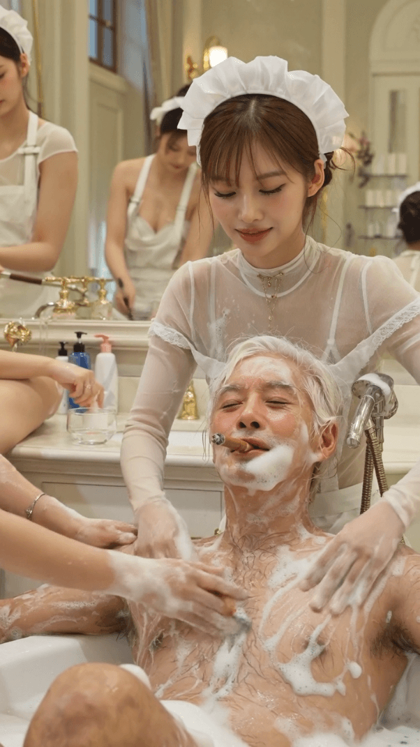 Korean NMIXX Sullyoon - Sexy Maid 6