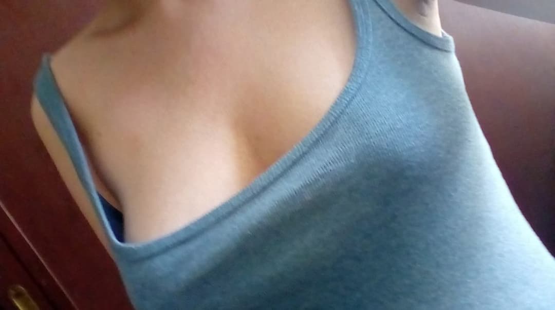 Slutty girls need no underwear