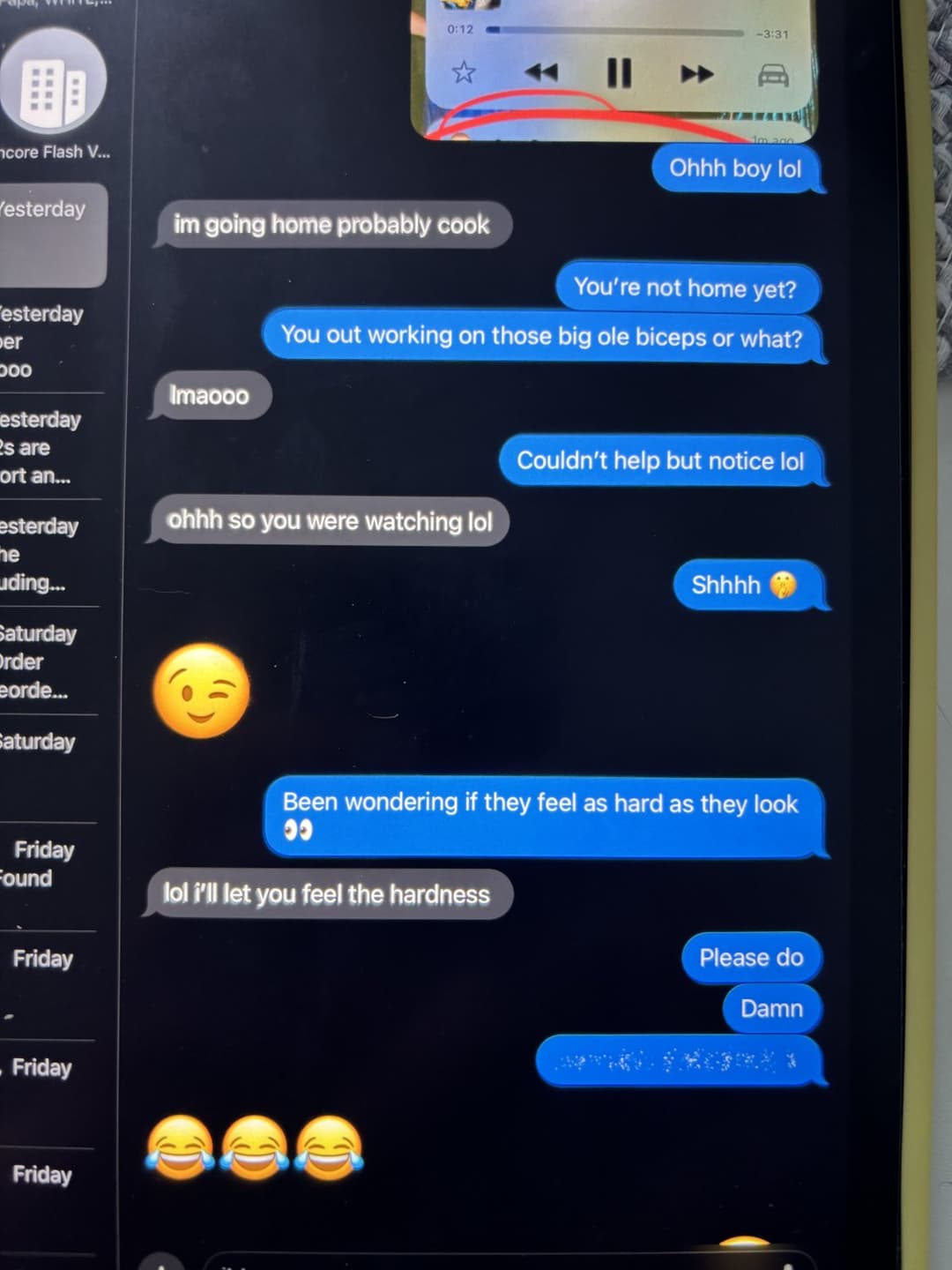 Big tits bbw creampied by side piece cheater (texts & video included)