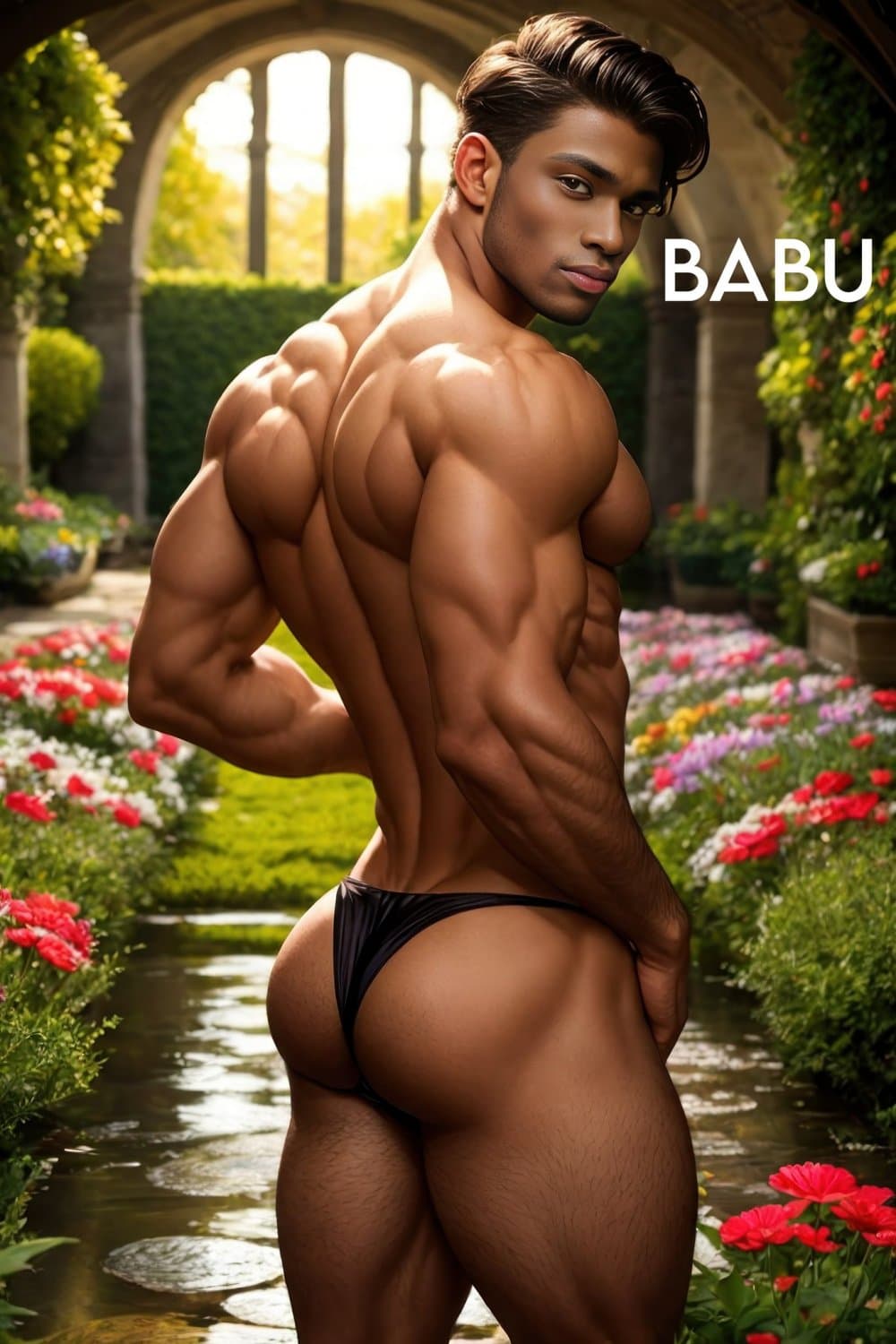 Click to view full size GAY A.I. MUSCLE MEN IN LINGERIE ???????