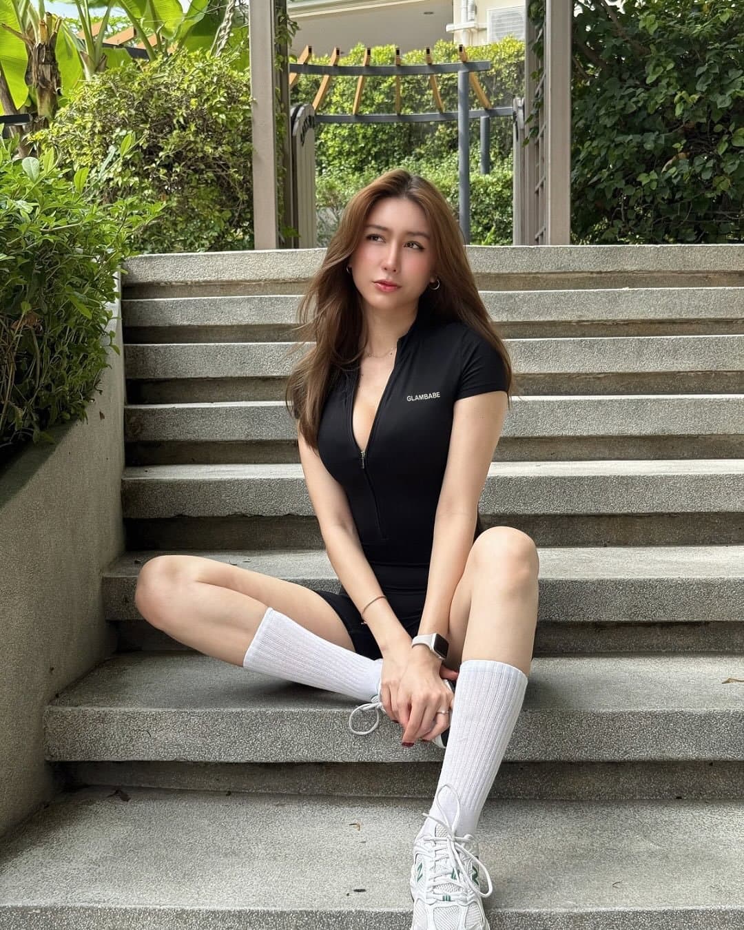 Former miss grand thailand pamela pasinetti begging for it. ABG fitness girl mixed race