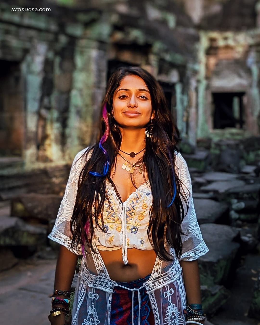 Beautiful NRI Enjoying Bali