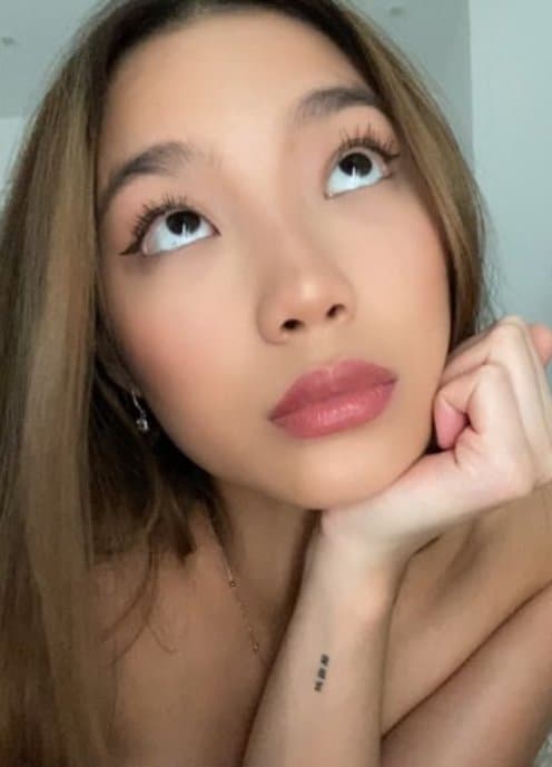 (A) Tiny Indonesian whore with slutty body, what a cum worth slut (Vina Sky lookalike)