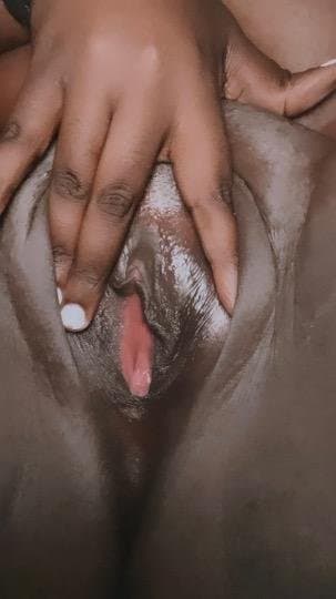 Ebony Big Butted Woman