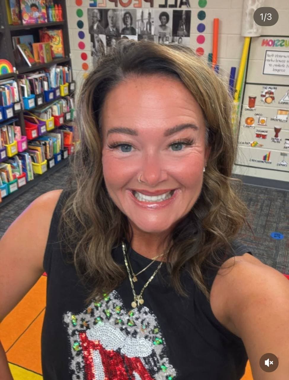 Instagram Teacher AI Cum On Feet In Classroom (AI Cum On Feet Template)