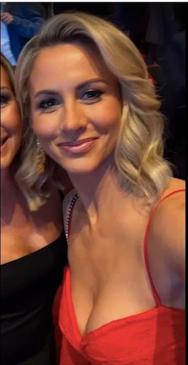 Tall hot sexy blonde Laura Rutledge.  Sexy supermodel turned into sexy Espn reporter