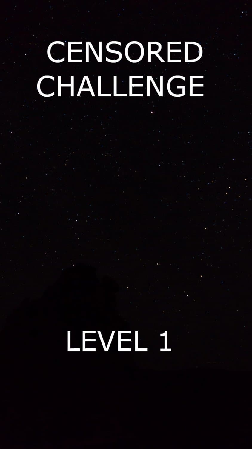 Censored Challenge For Losers