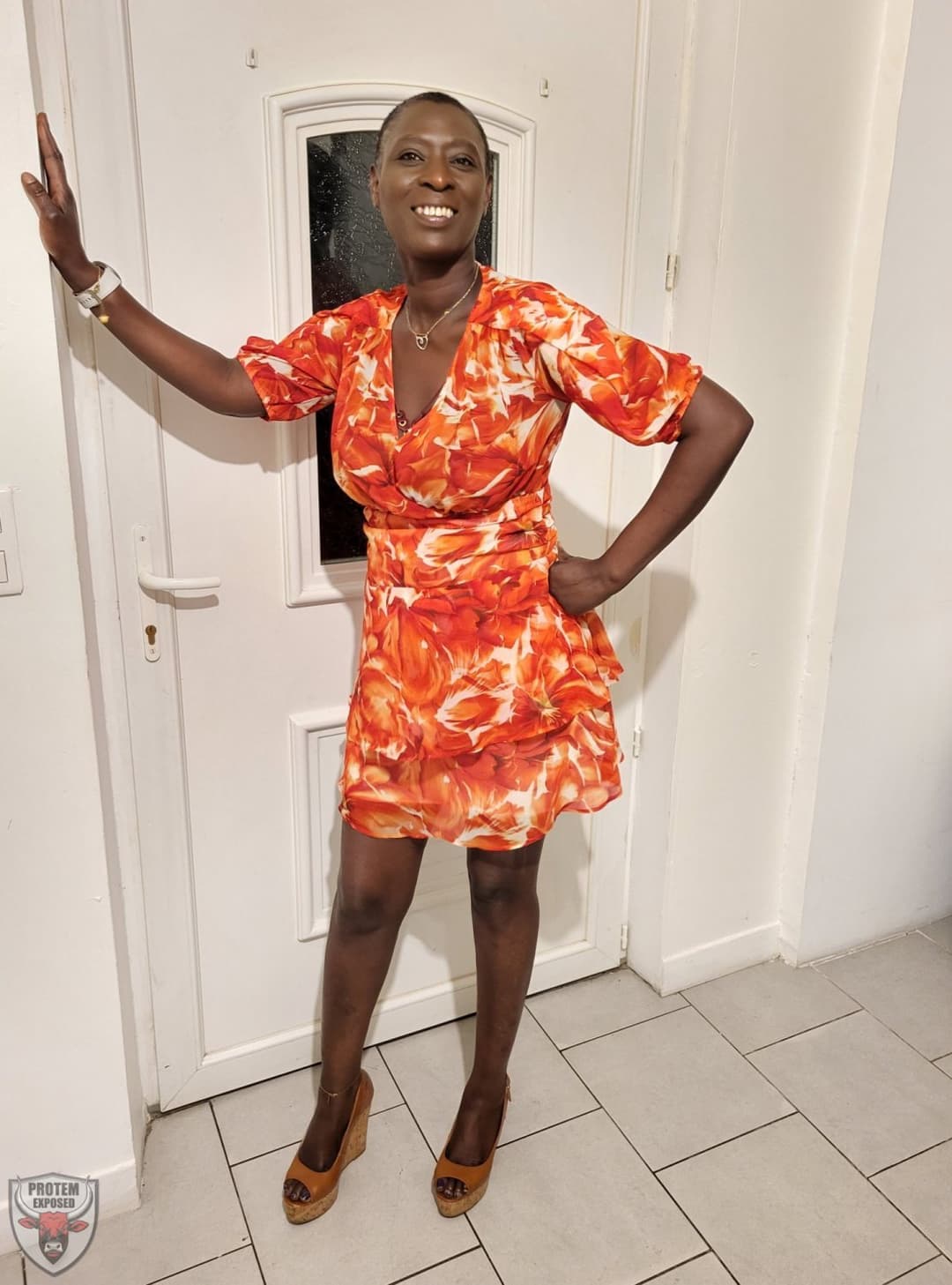 Big breasted Senegal whore craves white flesh deep inside her