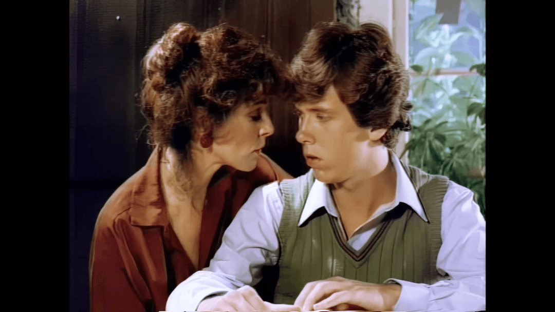 Retro MILF tutor agrees to fuck young boy