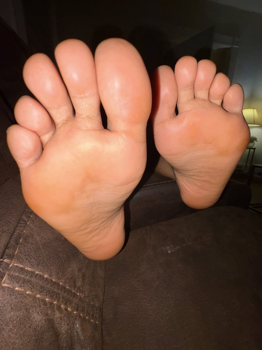 Wife’s big perfect soles