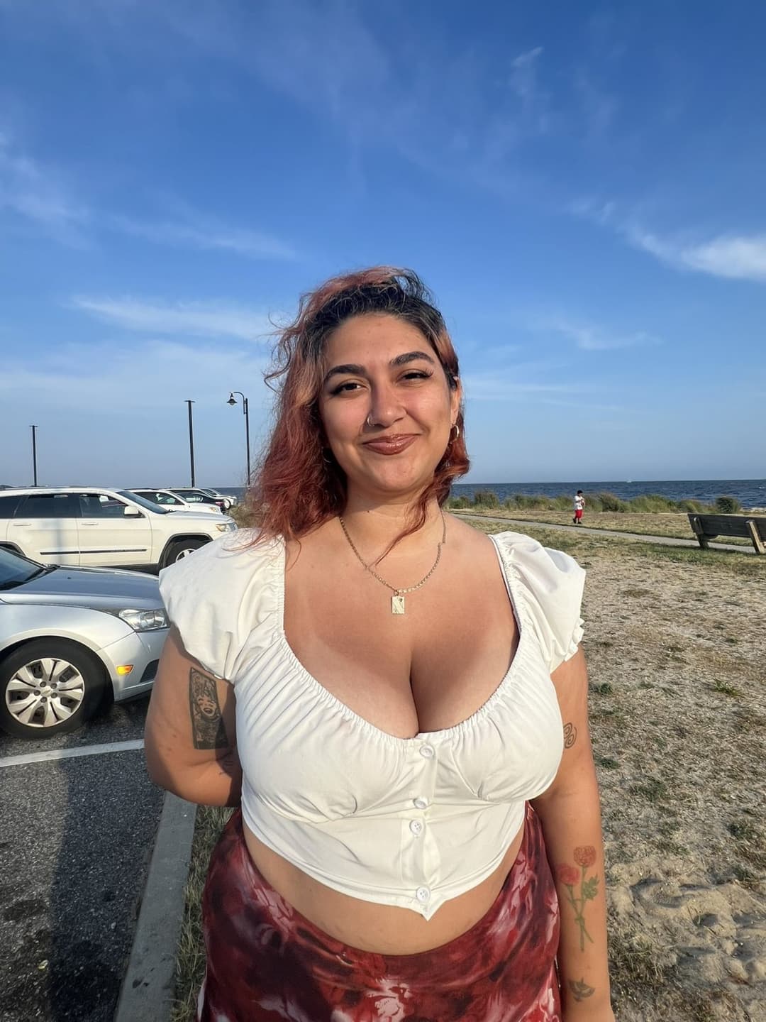 Dyed Hair Latina Slut ?