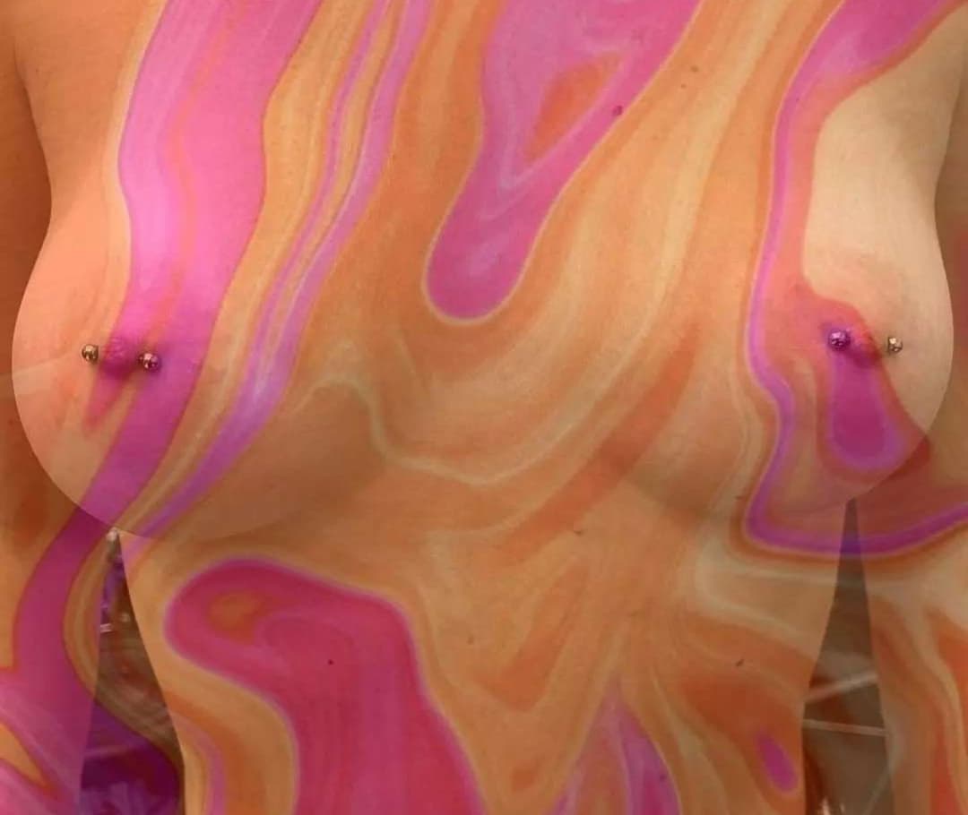 Nipple piercing is so hot