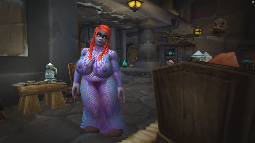 Have a drink with the dark iron dwarf slut!