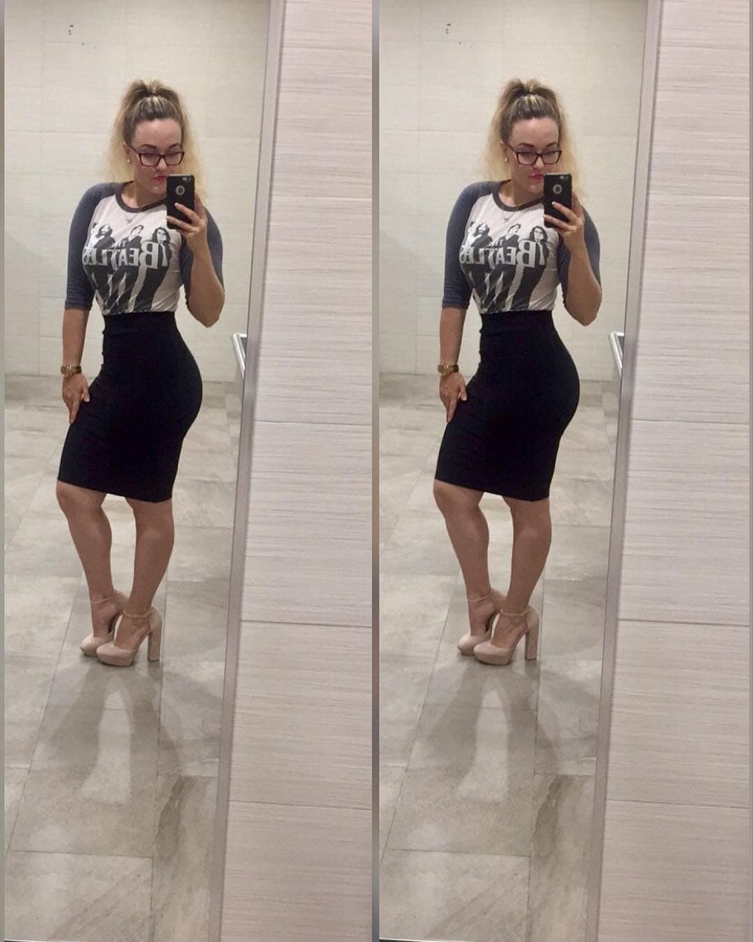 Click to view full size Classy Thick Blonde PAWG Busty Blonde Huge Tits