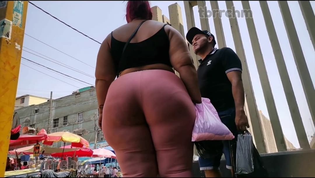 Click to view full size Candid Latina bbw monster fat ass #spy #hidden cam #candid
