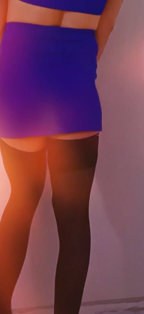 Blue skirt of Lira_Hot. Ts crossdresser trans shemale ladyboy femboy cd tgirl sexy trap tranny