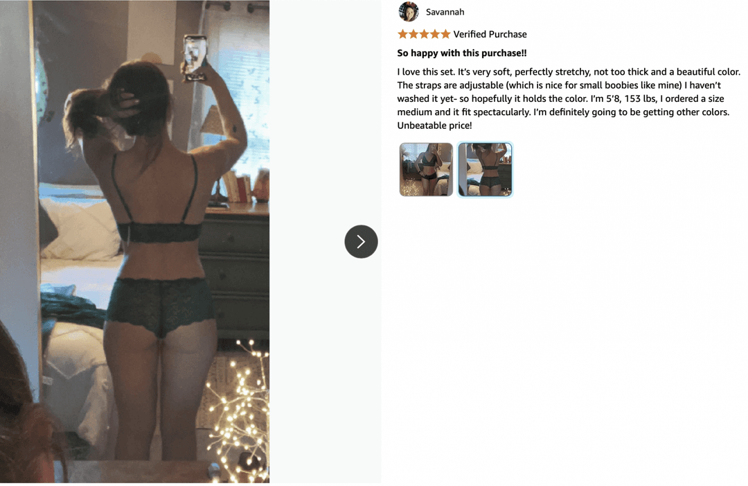 Amateur Amazon Lingerie Reviews Vol. 3