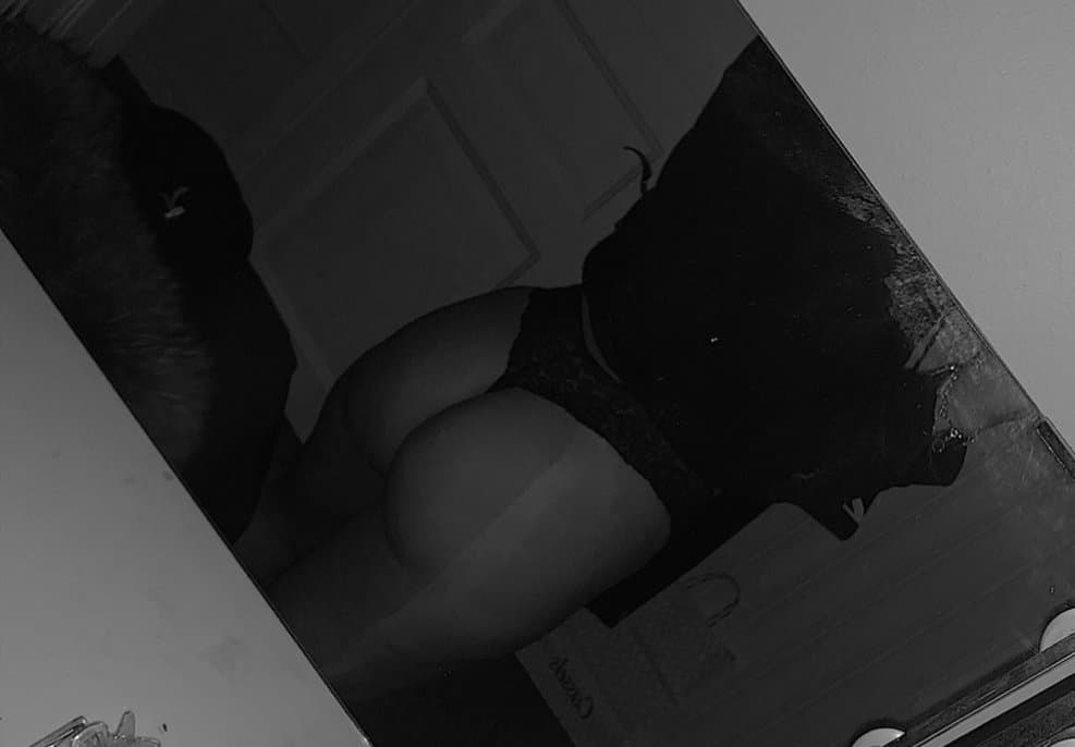 Swedish sexy big ass teen in panties shows ass