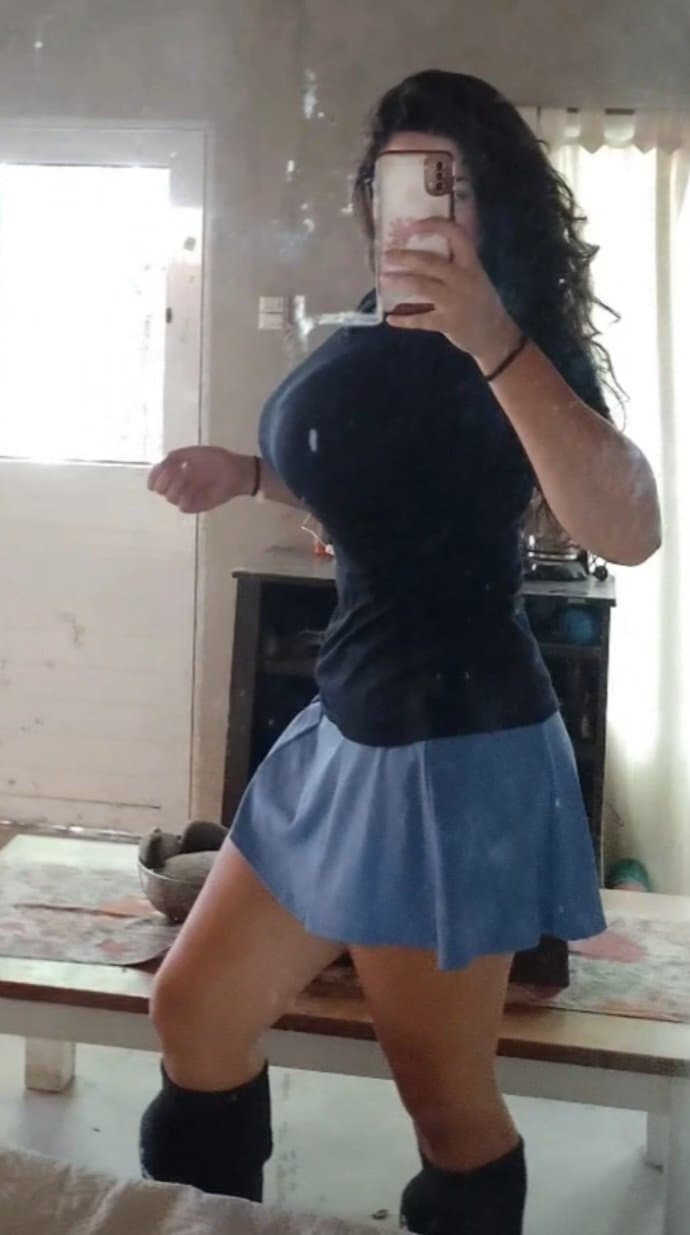 Sophia Raffart, from Gualeguaychú, Argentina. Enormous tits whore.