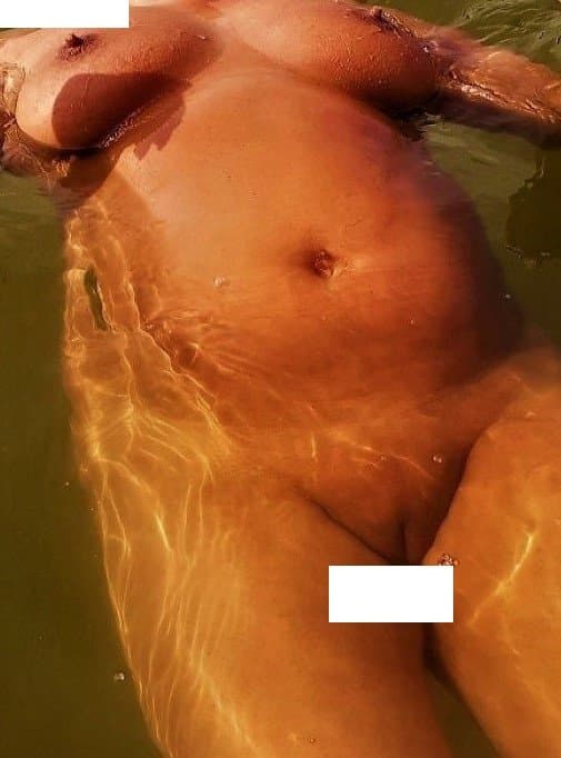 50yo chubby slut wife from Italy, nude beach