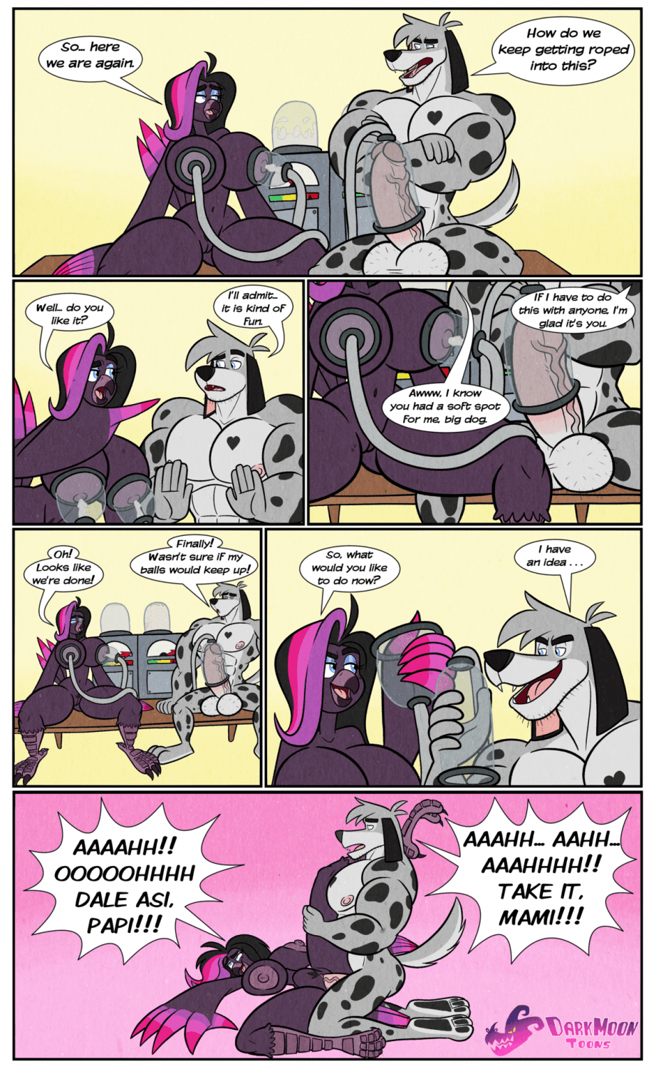 WHOSE SICK IDEA WAS THIS, ANYWAY?! Comic