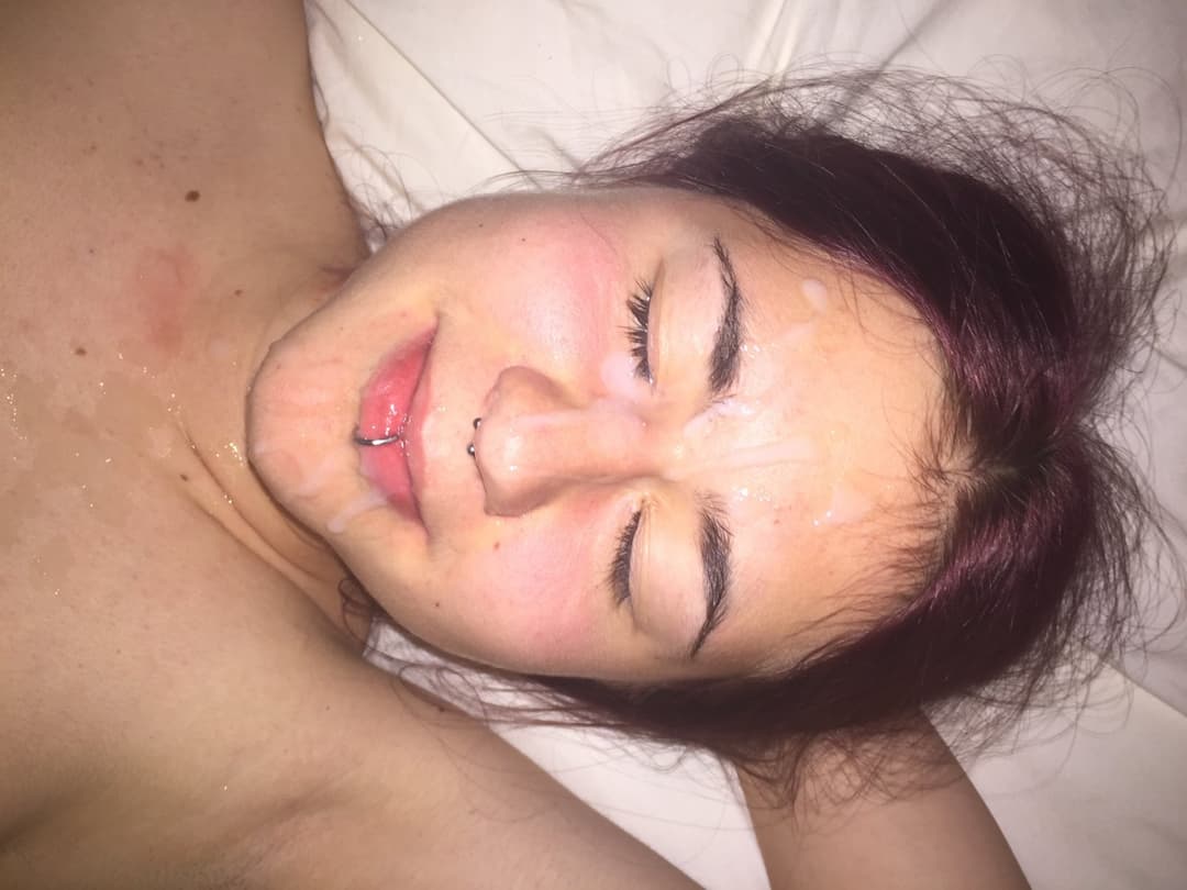 more piercings better the odds shell take a load on the face