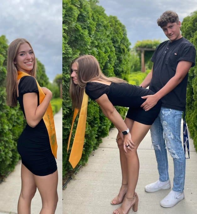 Damn, this perfect blonde college teen was caught cheating on her boyfriend with a BBC...