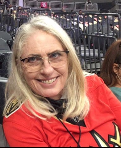 Cheryl’s saggy tits get a cum load