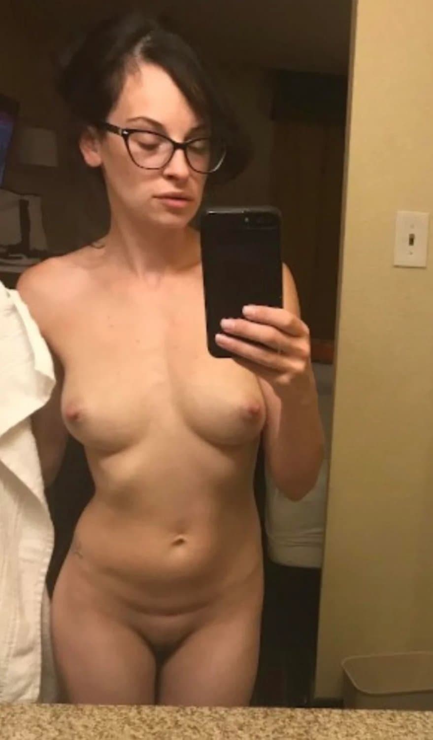 Great Nipples On Nerdy Slut MILF
