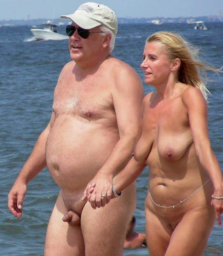 Naked couples outdoors 12